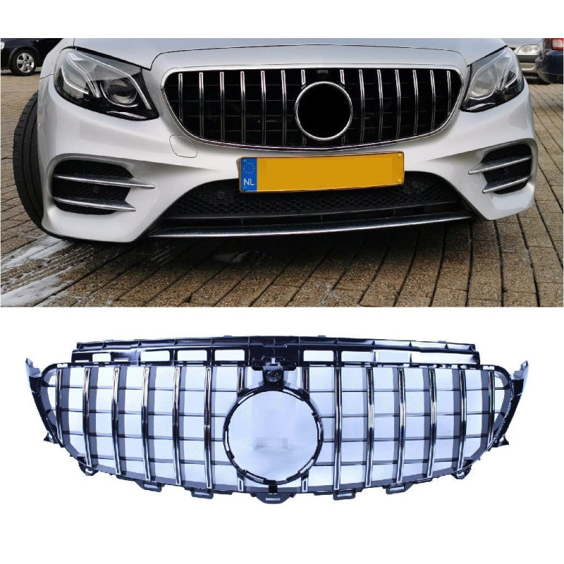 Grille avant chrome sport compatible avec mercedes-benz e w213 s213 a238 c238 Grille avant chrome sport compatible avec mercedes-benz e w213 s213 a238 c238