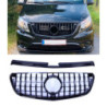 Grill kompatibel mit mercedes-benz w447 vito schwarz