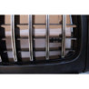 Grill for Mercedes G class W463 with headlight covers glossy black chrome