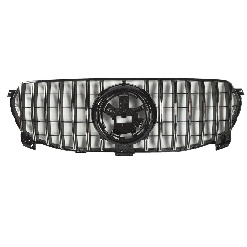 Grille compatible avec mercedes-benz gle w167 chrome 2019+ sans amg line Grille compatible avec mercedes-benz gle w167 chrome 2019+ sans amg line