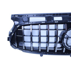 Grill for Mercedes-Benz GLA H247 2020-2023 chrome with front camera with AMG line package