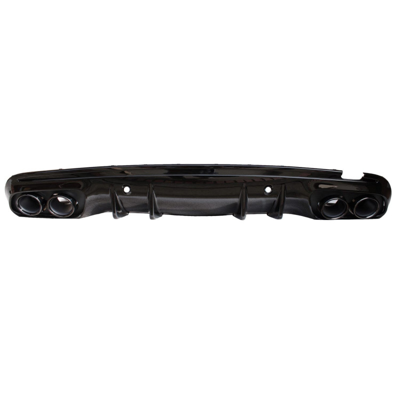 (TEIL) Diffusor für Mercedes W205 S205 AMG line ronde uitlaatsierstukken (TEIL) Diffusor für Mercedes W205 S205 AMG line ronde uitlaatsierstukken