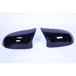 Spiegelkappen compatibel met BMW F15 F16 F25 F26 X3 X4 X5 X6 glanzend zwart