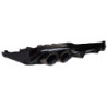 Diffuser for Mercedes E Class W213 S213 for glossy black round exhaust tips