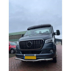 Kühlergrill kompatibel mit mercedes sprinter w907 2019+ chrom
