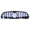 Grill compatibel met Mercedes C klasse W206 glanzend zwart