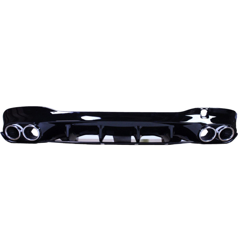 (PART) Diffuser voor Mercedes CLA X118 W118 dubbel rond (PART) Diffuser voor Mercedes CLA X118 W118 dubbel rond