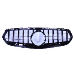 Grille compatible avec la Mercedes C classe W206 glanzend zwart non AMG line
