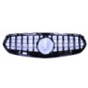 Grill compatibel met Mercedes C klasse W206 glanzend zwart non AMG line