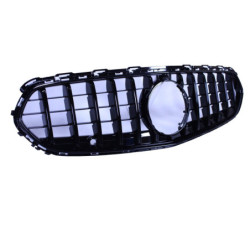 Calandre compatible avec la Mercedes C classe W206 glanzend zwart non AMG line