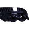 (PART) Diffuser with round exhaust tips gloss black for Mercedes E coupe W207 C207 Facelift