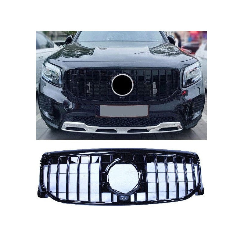 Grill kompatibel mit mercedes-benz glb x247 (2019+) glänzend schwarz Grill kompatibel mit mercedes-benz glb x247 (2019+) glänzend schwarz