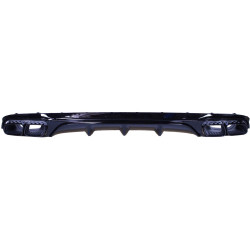 Diffuser for Mercedes E class W213 completely glossy black without AMG line