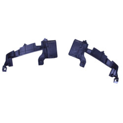 (PART) Diffuser compatibel met Mercedes E klasse W213 volledig glanzend zwart zonder AMG l