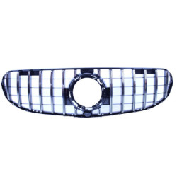 Grill for mercedes-benz x253 c253 glc - glc coupe without amg line package chrome 2020+