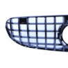 Grill for mercedes-benz facelift glc - glc coupe off-road 2020+ glossy black