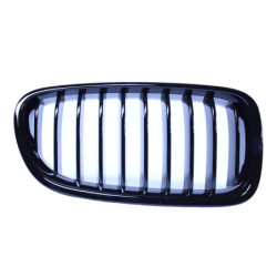 Grill Nieren kompatibel mit bmw 5 Serie f10 - f11 glänzend schwarz einzelne Bars