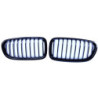 Grill Nieren kompatibel mit bmw 5 Serie f10 - f11 glänzend schwarz einzelne Bars
