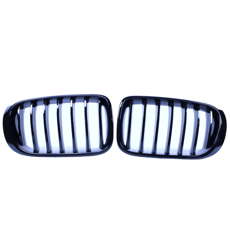 Grill Nieren kompatibel mit bmw x3 und x4 f25 f26 lci glänzend schwarz einzelne Bars Grill Nieren kompatibel mit bmw x3 und x4 f25 f26 lci glänzend schwarz einzelne Bars