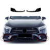 Frontsplitter kompatibel mit Mercedes-Benz W177 glanzend zwart