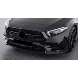 Frontsplitter kompatibel mit Mercedes-Benz W177 glanzend zwart