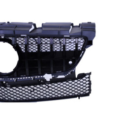 Kühlergrill kompatibel mit Mercedes-Benz SLK R172 (2011-2015) glanzend zwart