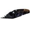 Diffuser for Mercedes C coupe cabrio C205 A205 AMG line double black round exhaust tips