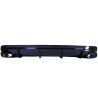 Diffuser compatibel met Mercedes CLA45 C117 X117 2014-2018 dubbele zwarte uitlaatuiteinden