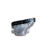 Diffuser for Mercedes E Class W213 S213 full gloss black square exhaust tips