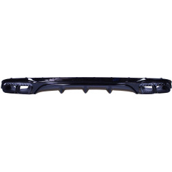 Diffuser for Mercedes E class W213 completely glossy black without AMG line