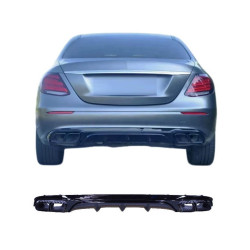 Diffusor kompatibel mit Mercedes E-Klasse W213 komplett schwarz glänzend ohne AMG-Linie