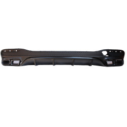 Diffuseur compatible avec les embouts d'échappement noirs du Mercedes GLE W166