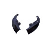 Frontspoiler compatibel met BMW 4 serie G22 G23 coupé cabrio glanzend zwart