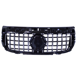Kühlergrill kompatibel mit Mercedes-Benz Citan W416 W420 chrom