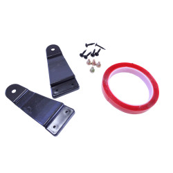 Lame avant compatible avec Mercedes AMG GT 4 portes X290 63 noir brillant
