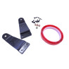 Lame avant compatible avec Mercedes AMG GT 4 portes X290 63 noir brillant