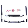Kit diffuseur compatible avec BMW X6 G06 noir brillant