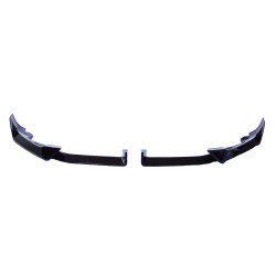 Lèvre avant compatible avec BMW X6 G06 LCI noir brillant