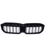 Grill kidney for BMW 3 Series G20 LCI gloss black double bars