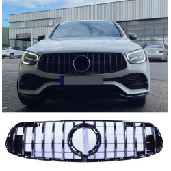 Grill compatibel met mercedes-benz glc - glc coupé chroom facelift