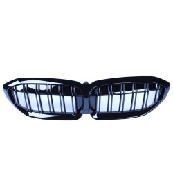 Grill Niere kompatibel mit BMW 3er G20 - G21 schwarz glänzend