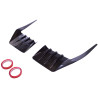 Diffuseur MP compatible avec BMW M2 G87 noir brillant