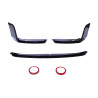 Front lip for BMW M2 G87 2-door glossy black