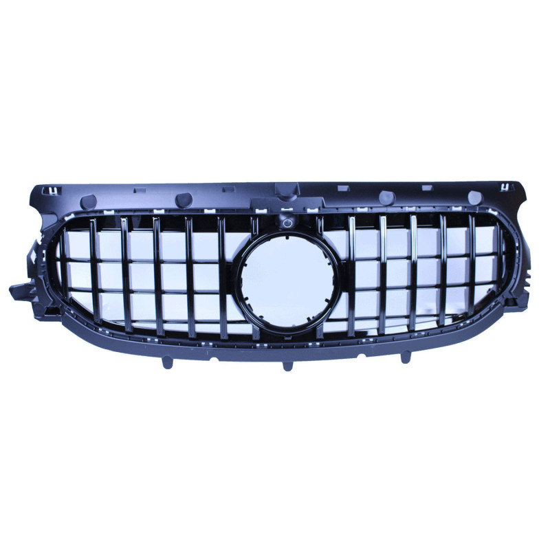 Grill compatible with mercedes-benz gla h247 2020 glossy black with front camera Grill compatible with mercedes-benz gla h247 2020 glossy black with front camera