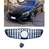 Kühlergrill kompatibel mit mercedes-benz s coupé 63/65 amg 2015-2017 schwarz c217