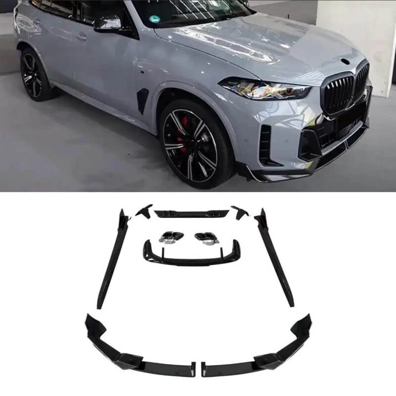 Aero kit body kit gloss black for BMW X5 G05 LCI gloss black