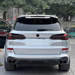 Aero kit body kit glanzend zwart compatibel met BMW X5 G05 LCI glanzend zwart