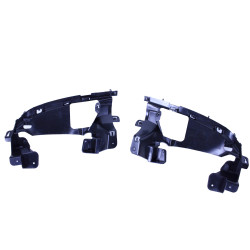Diffuser for Mercedes GLE W167 2019+ black round exhaust tips