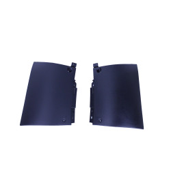 Diffuser compatibel met Mercedes GLE W167 2019+ zwarte ronde uitlaatuiteinden