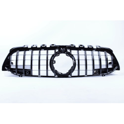 Kühlergrill kompatibel mit Mercedes-Benz A-Klasse W177 schwarz (mit oder ohne Frontkamera)